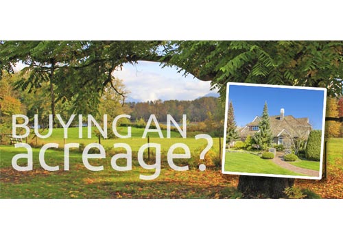 Buying Acreage? How Lenders View Your Mortgage Application.