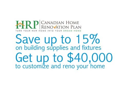 Want up to $40,000 to customize your home? And, savings on building materials up to 15%? Call us for details.